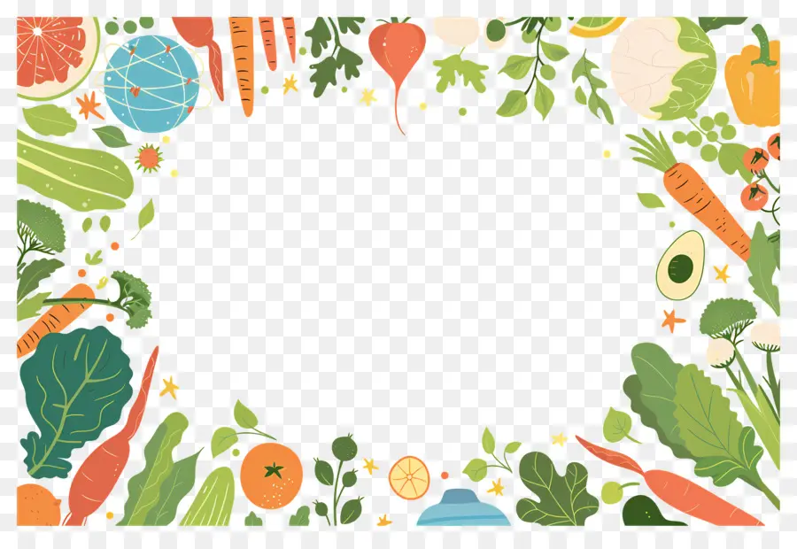 Fondo De Comida，Tierra Y Vegetales PNG