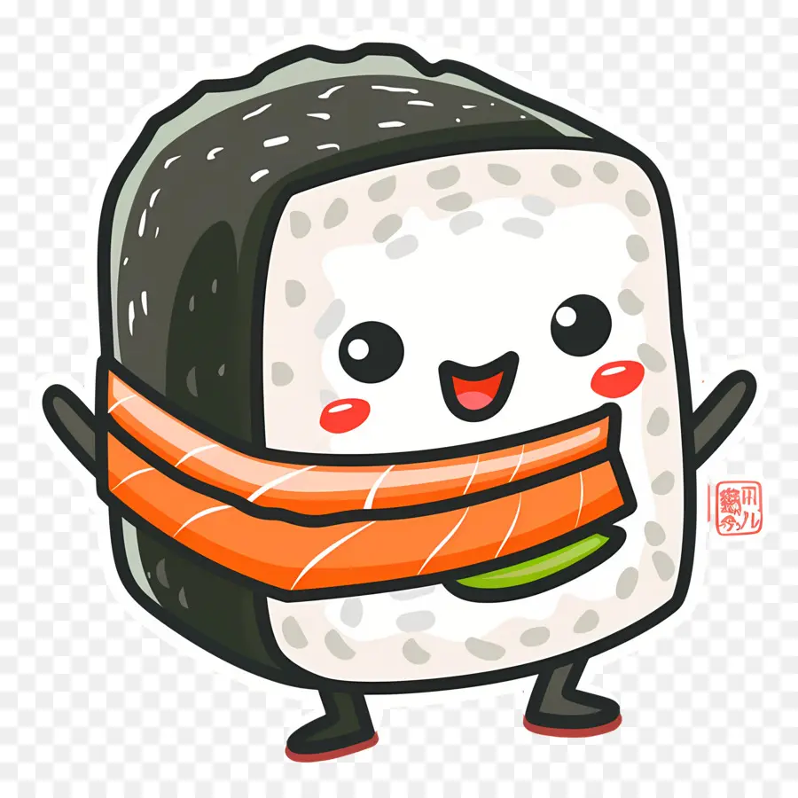 Lindo Sushi，Personaje De Sushi PNG