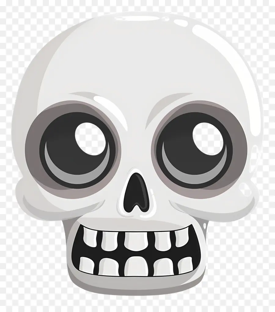 Calavera De Halloween，Linda Calavera PNG