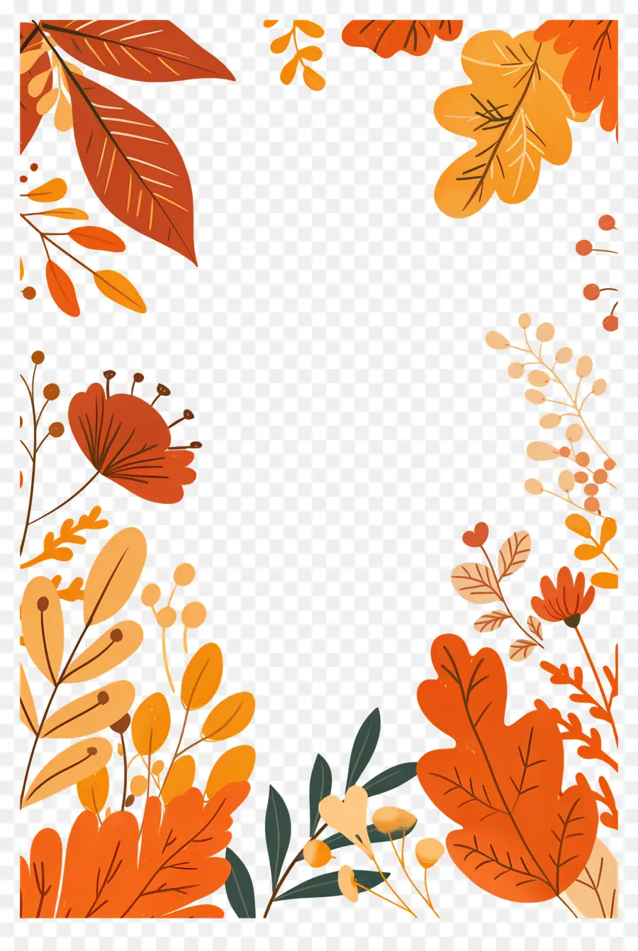 Fondo De Otoño，Hojas De Otoño PNG