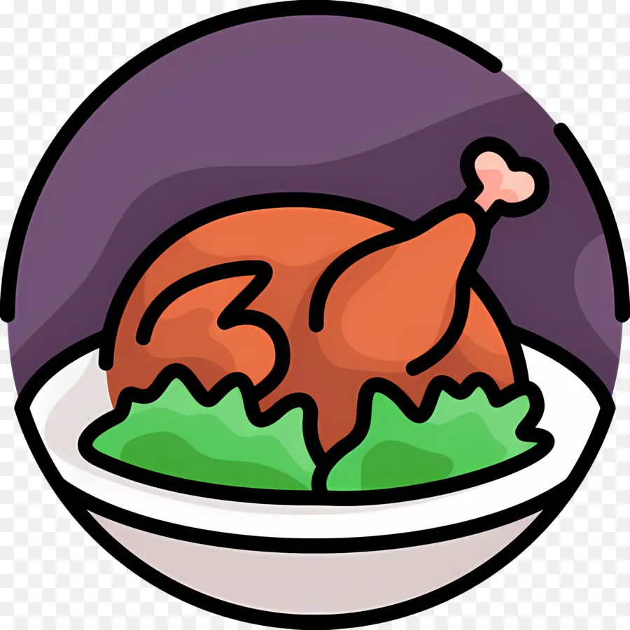 Comida De Pollo，Pollo Asado PNG