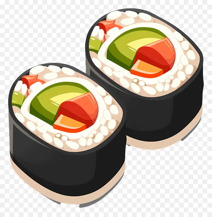 Rollo De Sushi，Rollos De Sushi PNG