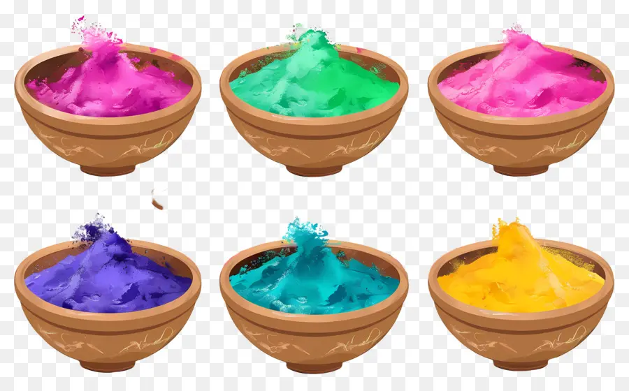 Fondo Holi，Polvo Colorido PNG