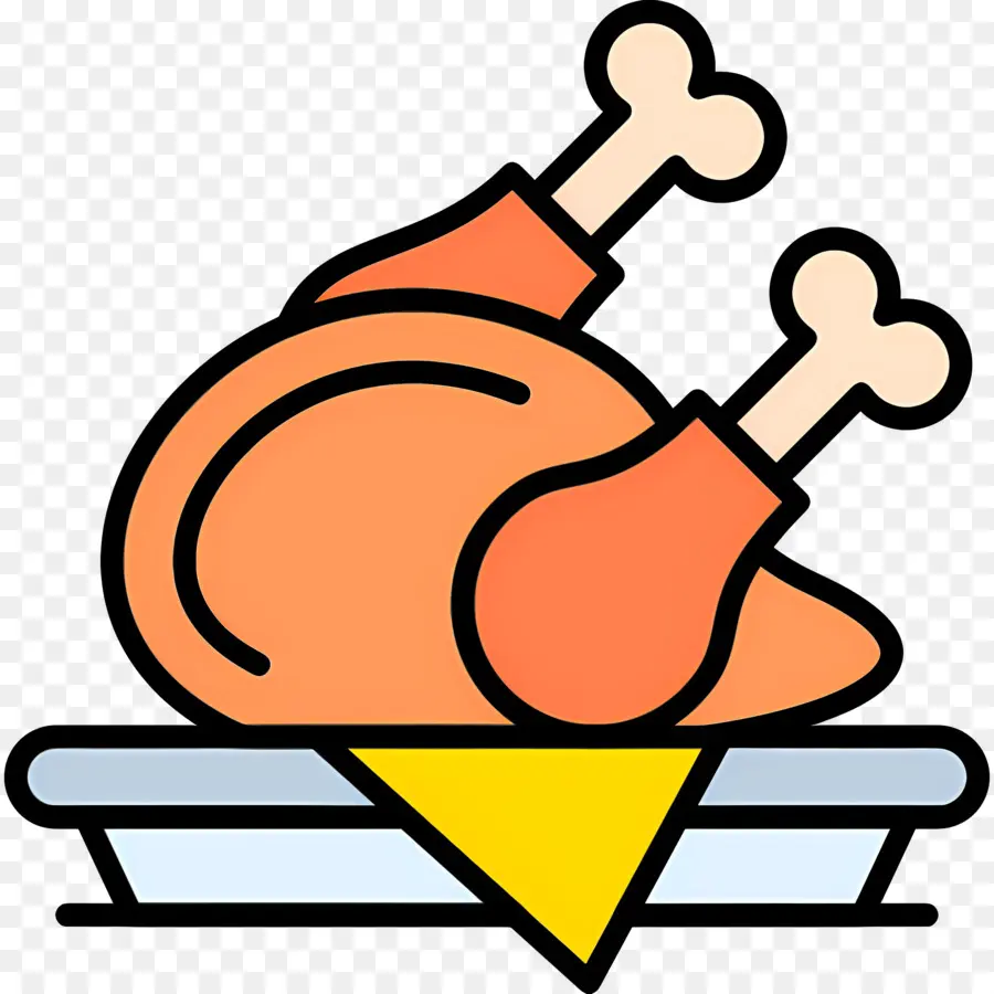 Comida De Pollo，Pollo Asado PNG