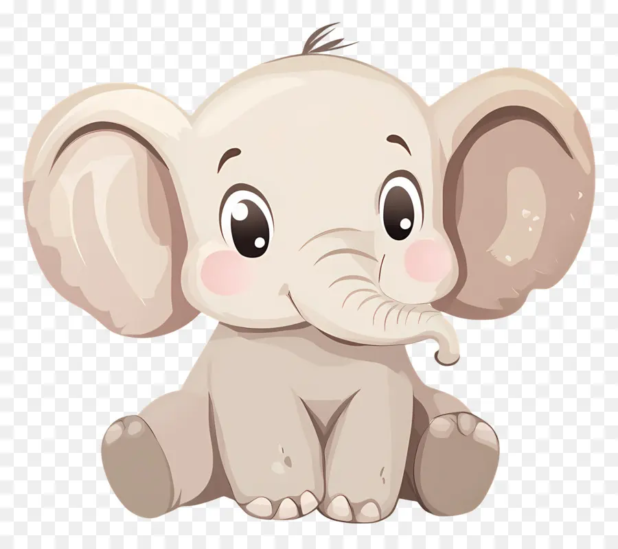 Bebé Elefante，Lindo Elefante PNG