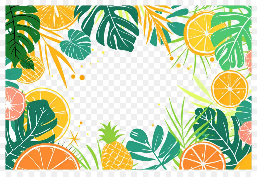 Fondo De Verano，Frutas De Verano PNG