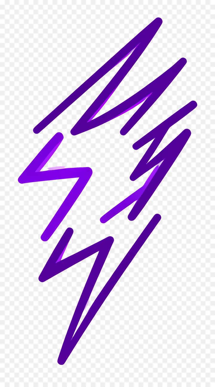 Rayo Púrpura，Rayo Morado PNG