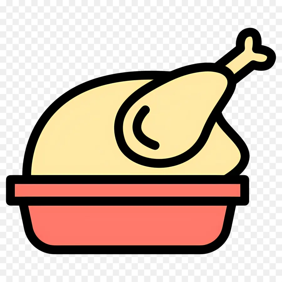 Comida De Pollo，Pavo Asado PNG