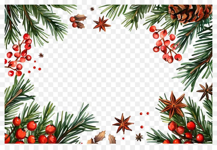 Fondo De Navidad，Frontera De Navidad PNG