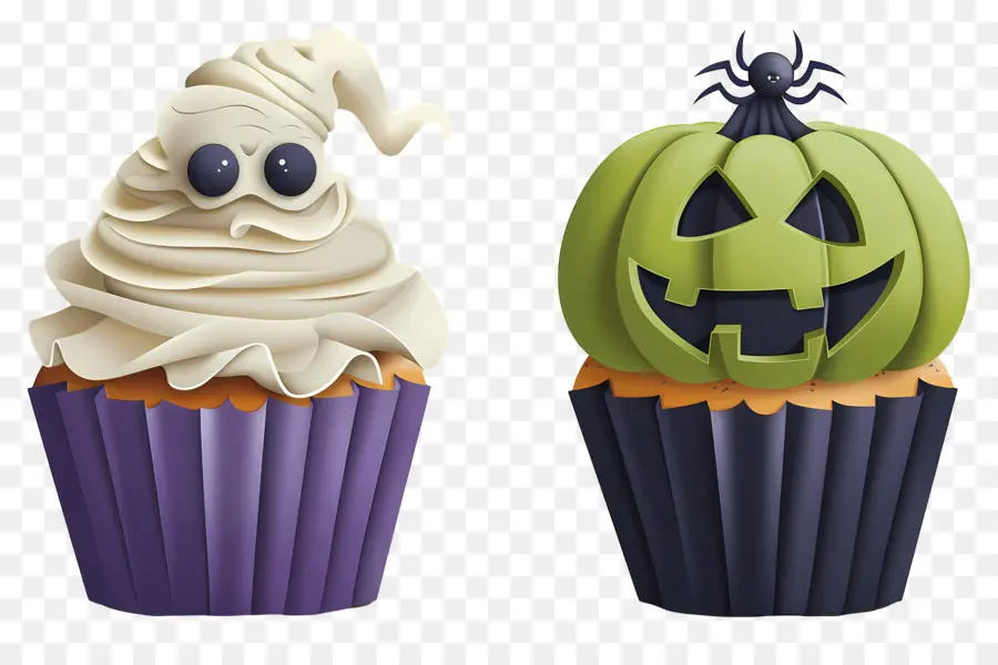 Pastelitos De Halloween，Fantasma PNG