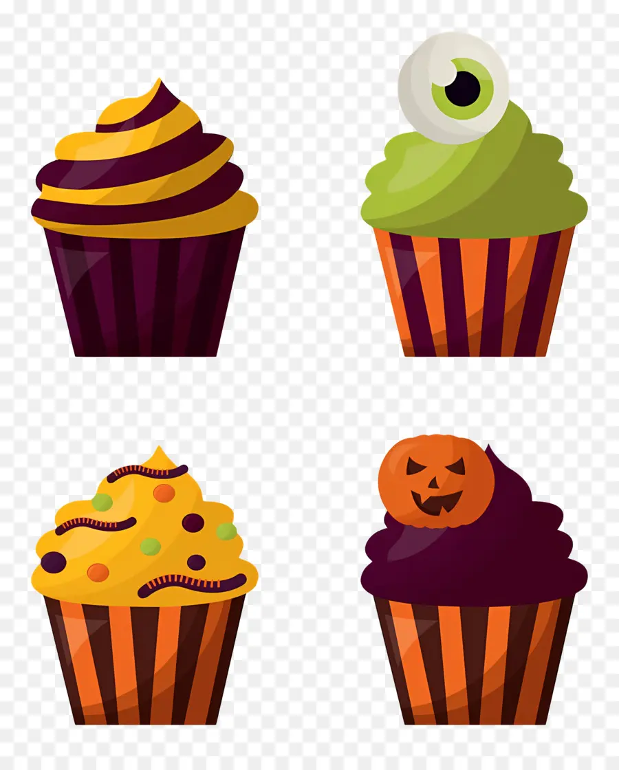 Pastelitos De Halloween，Postre PNG