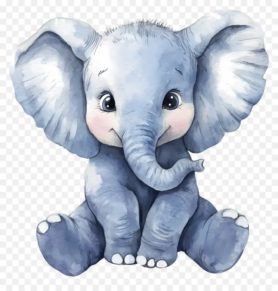 Bebé Elefante，Elefante Colorido PNG