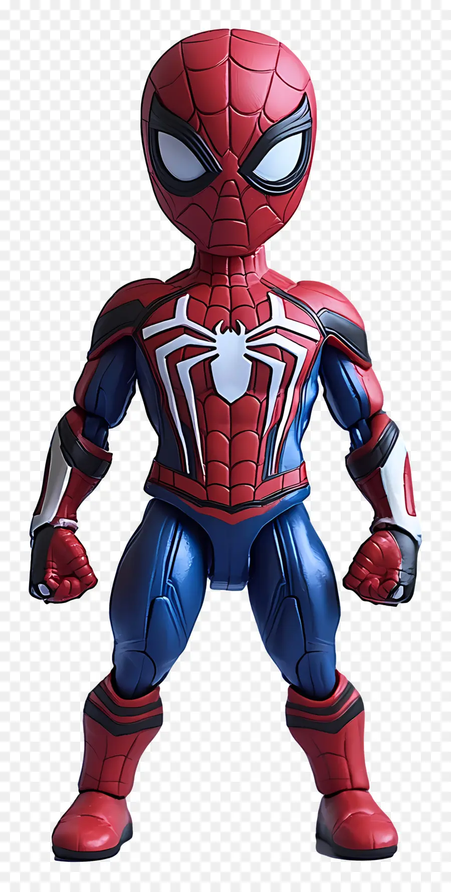 Hombre Araña De Pie，Hombre Araña De Dibujos Animados PNG