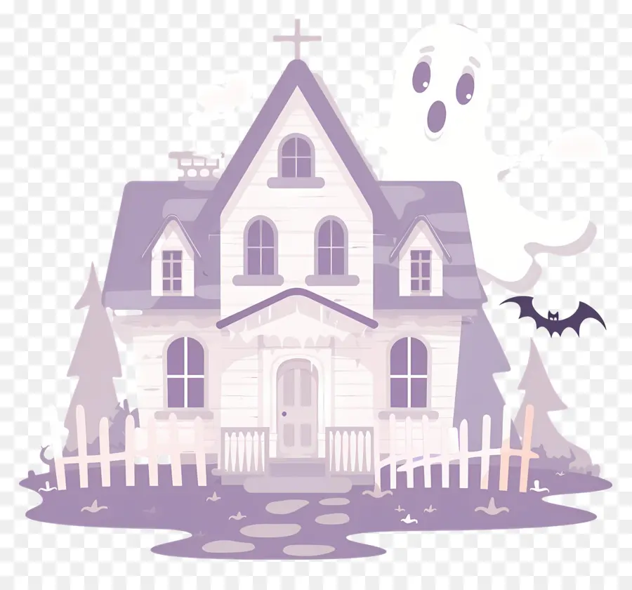 Ciudad De Halloween，Casa Fantasma PNG