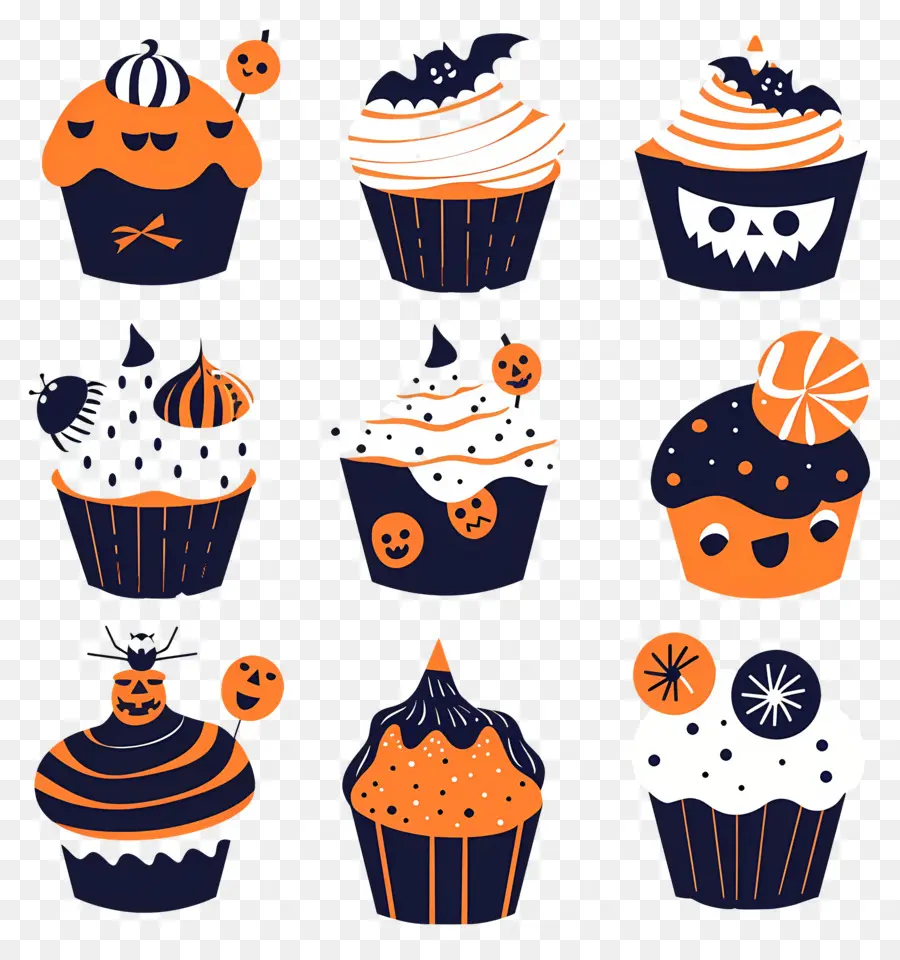 Pastelitos De Halloween，Postre PNG