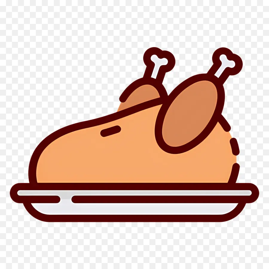 Comida De Pollo，Pollo Asado PNG