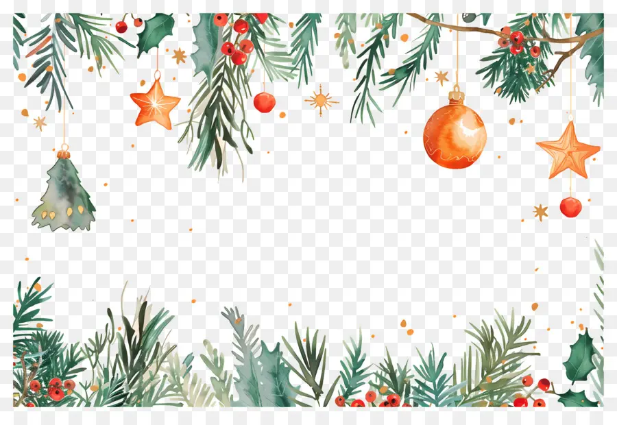 Fondo De Navidad，Frontera De Navidad PNG