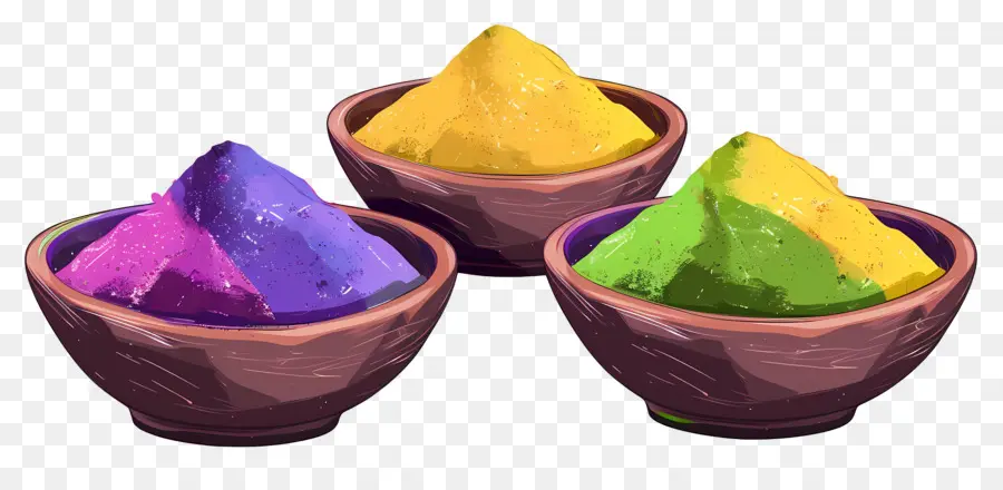 Fondo Holi，Polvos Coloridos PNG