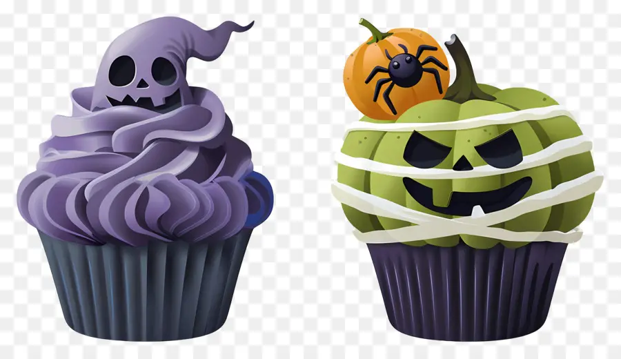 Pastelitos De Halloween，Fantasma PNG