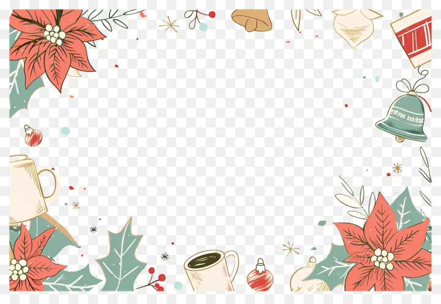 Fondo De Navidad，Frontera De Navidad PNG