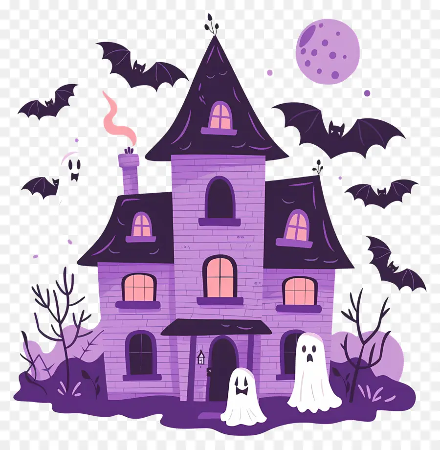 Ciudad De Halloween，Casa Embrujada PNG