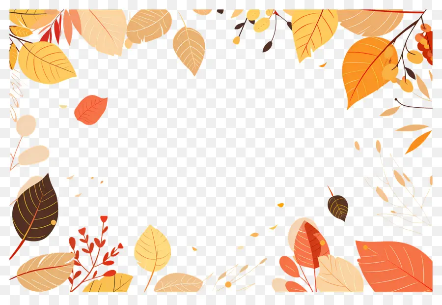 Fondo De Otoño，Setas Y Bellotas PNG