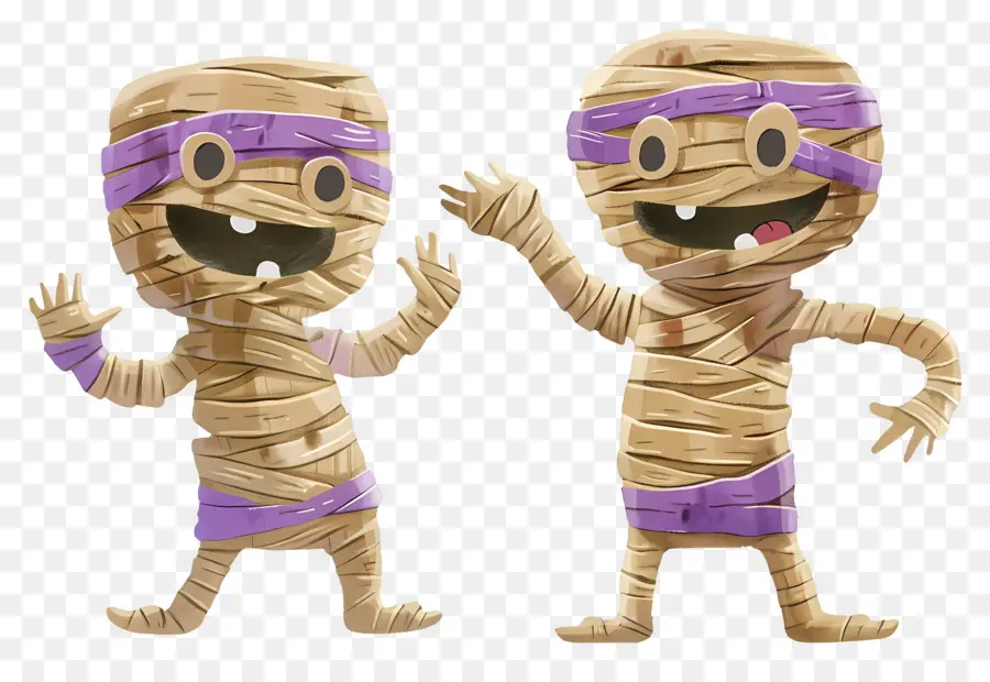 Momia De Halloween，Lindos Personajes De Momias PNG