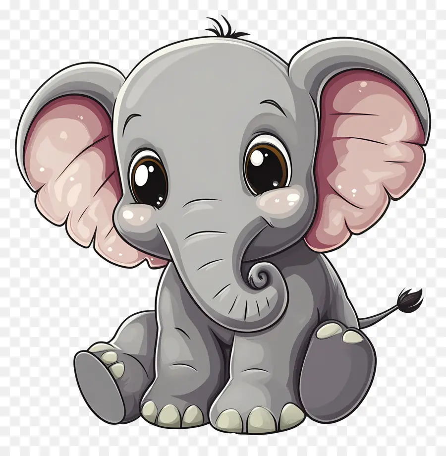 Bebé Elefante，Lindo Elefante PNG