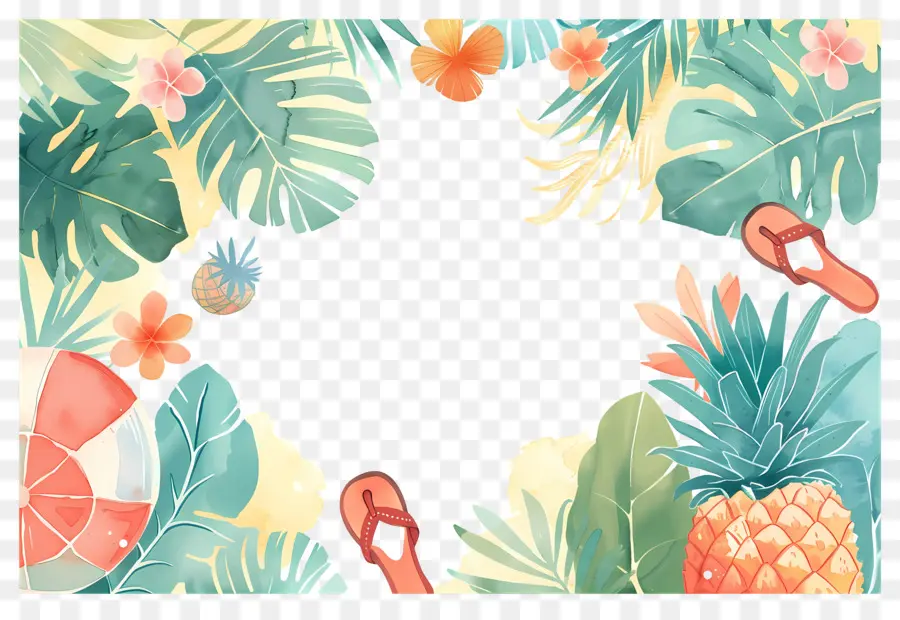 Fondo De Verano，Frutas De Verano PNG