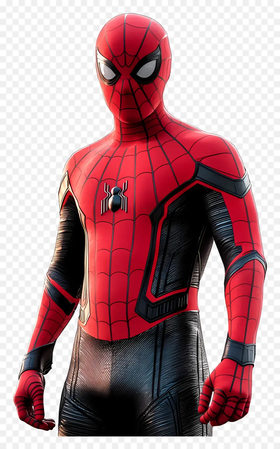 Hombre Araña De Pie，Hombre Araña De Dibujos Animados PNG