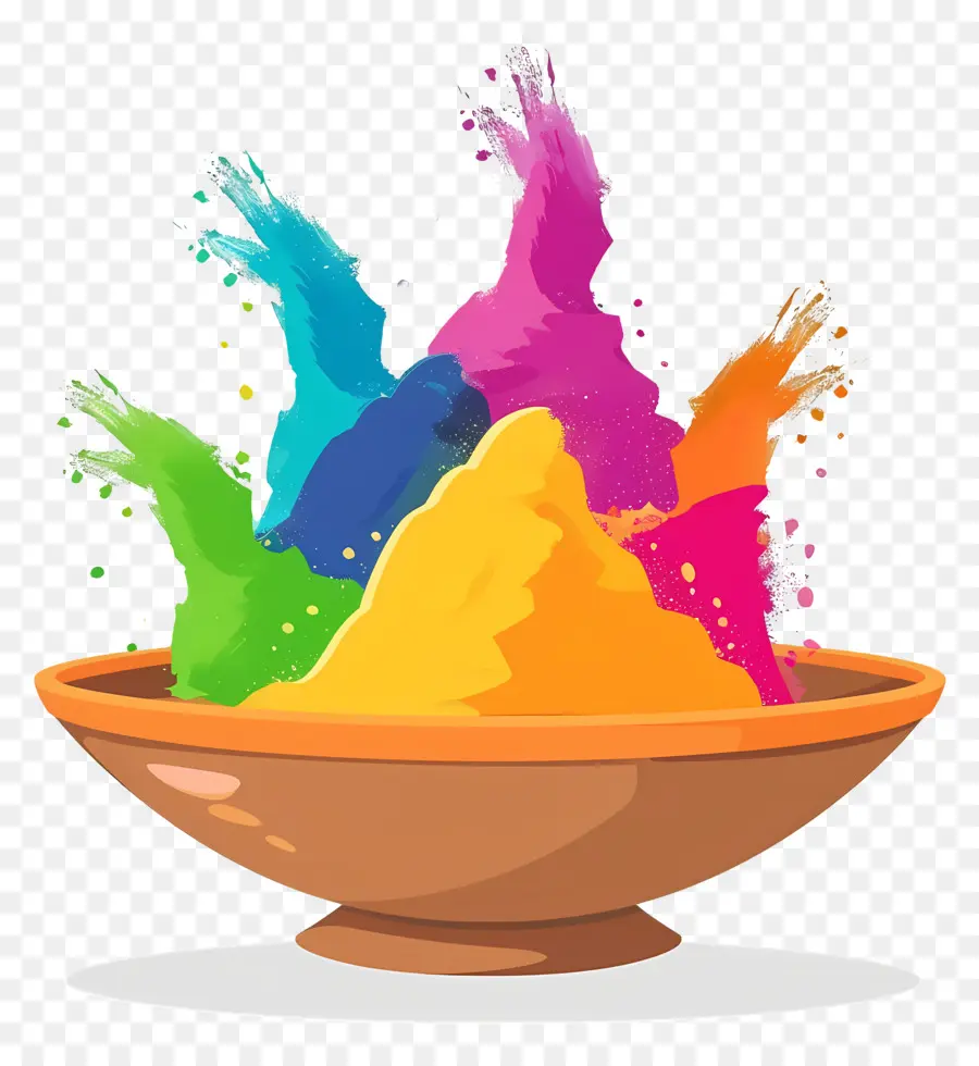 Fondo Holi，Polvo Colorido PNG