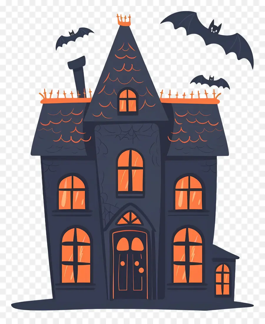 Casa De Halloween，Casa Oscura PNG