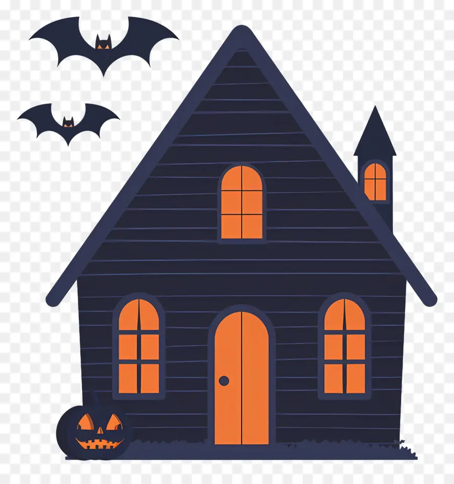 Casa De Halloween，Casa Oscura PNG