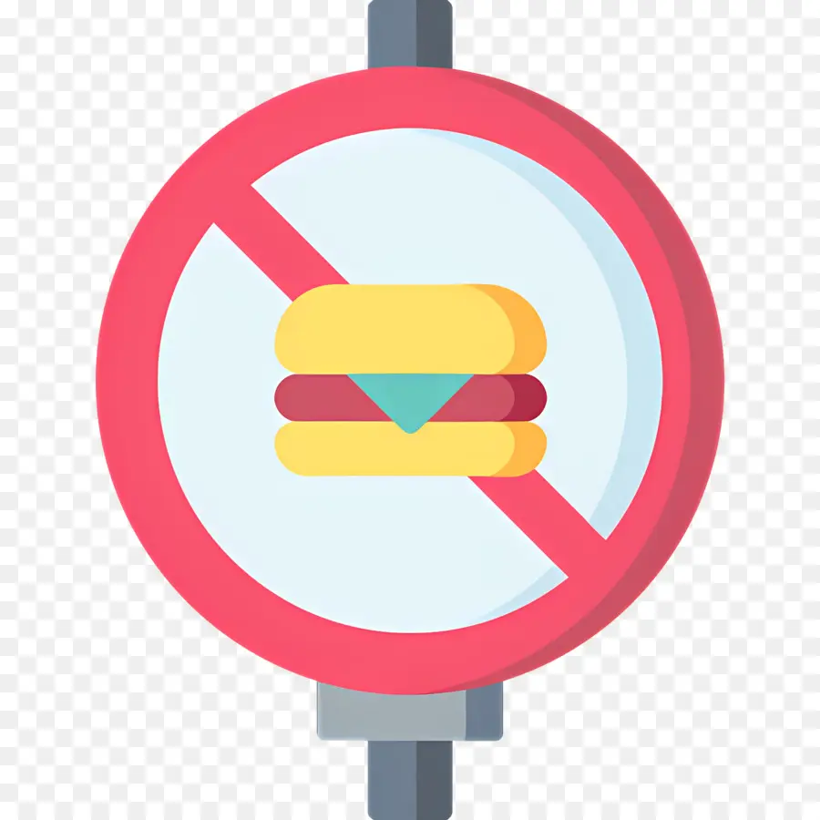 Sin Comida，No Hay Señales De Hamburguesa PNG