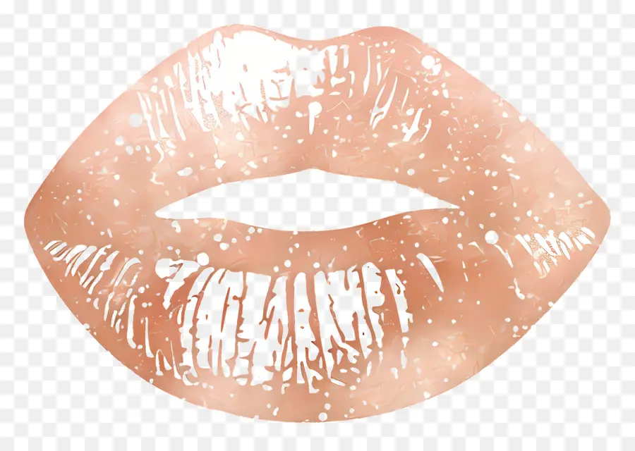 Beso Brillante，Labios Brillantes PNG