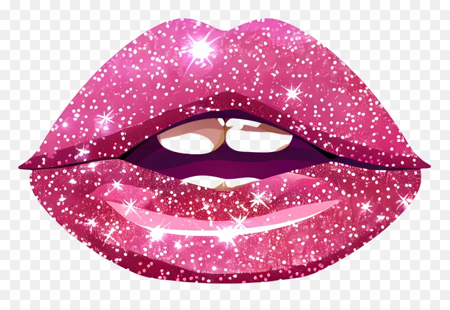 Labios Brillantes，Labios Brillo PNG