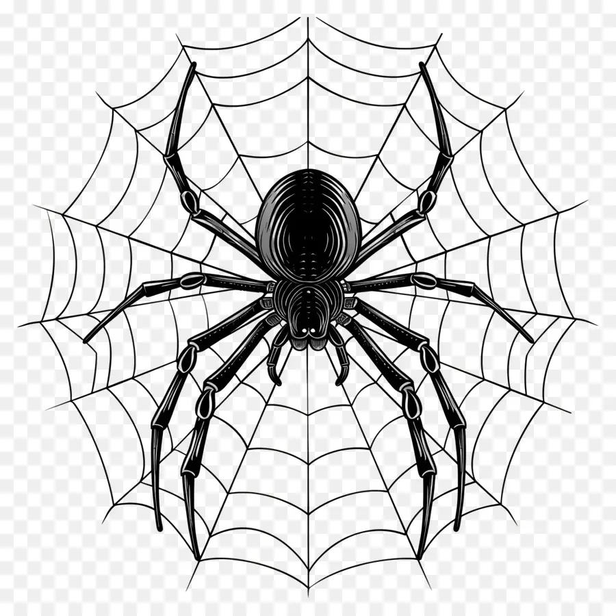 Telaraña De Halloween，Araña PNG