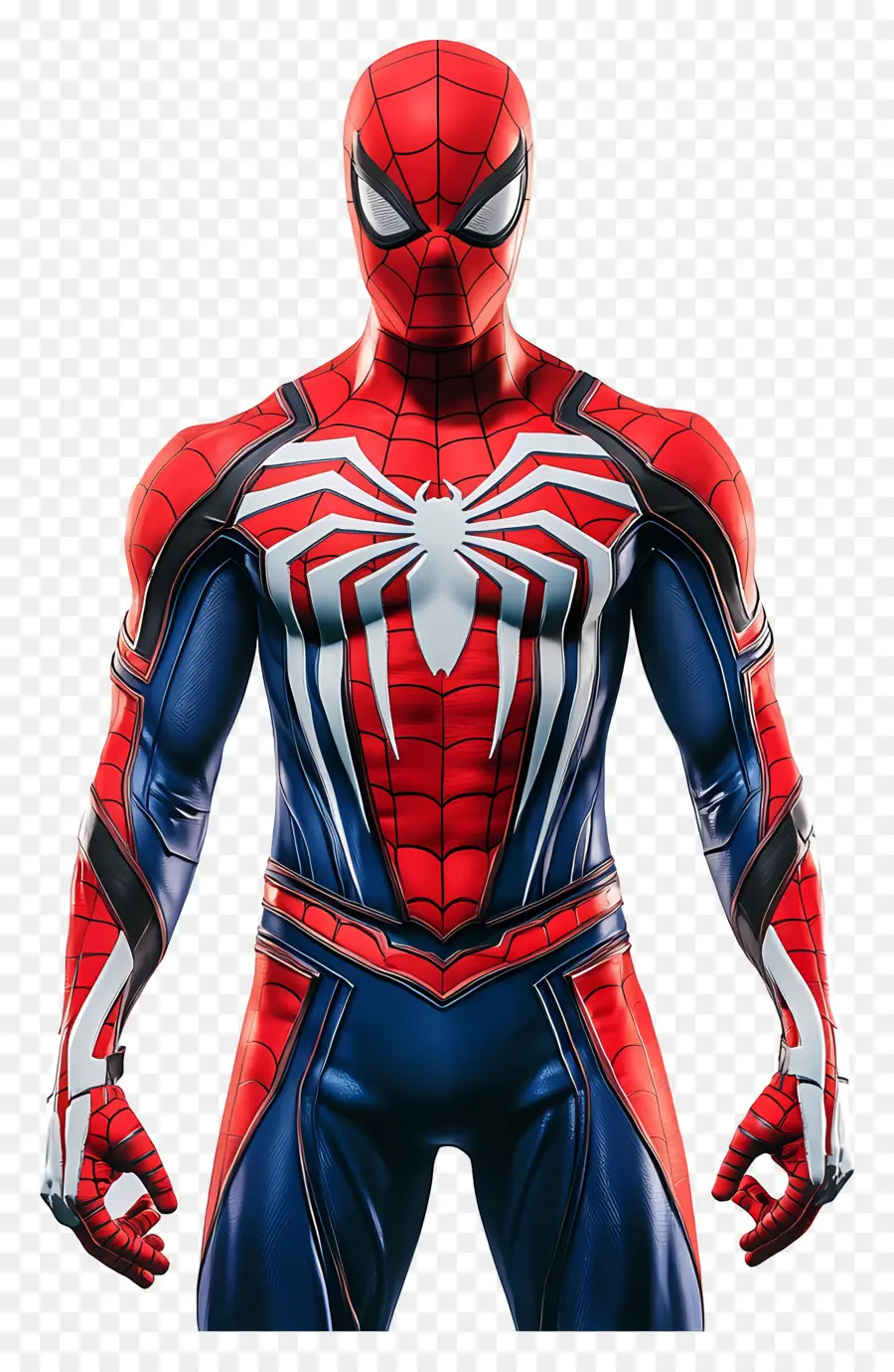 Hombre Araña De Pie，Hombre Araña De Dibujos Animados PNG