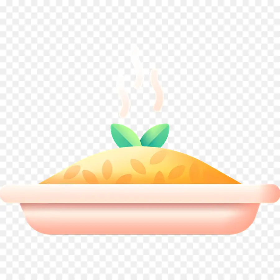 Vapor De Comida，Plato De Arroz Al Vapor PNG