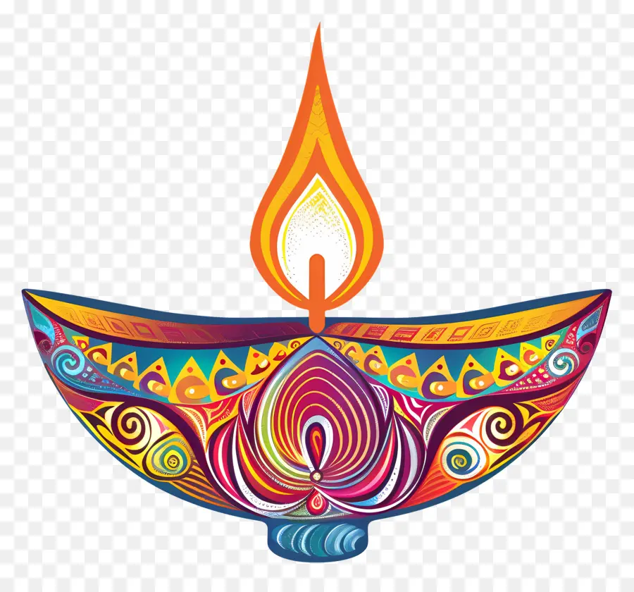 Diwali Diya，Lámpara Decorativa PNG