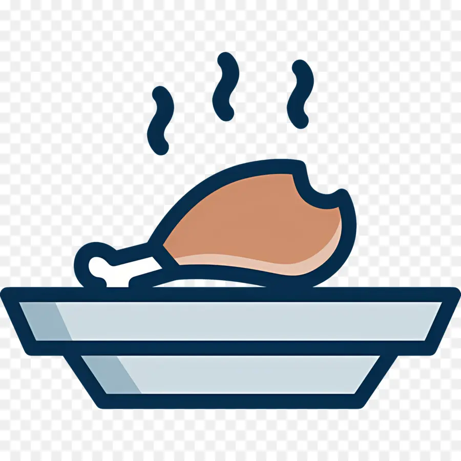 Comida De Pollo，Pollo Al Vapor PNG