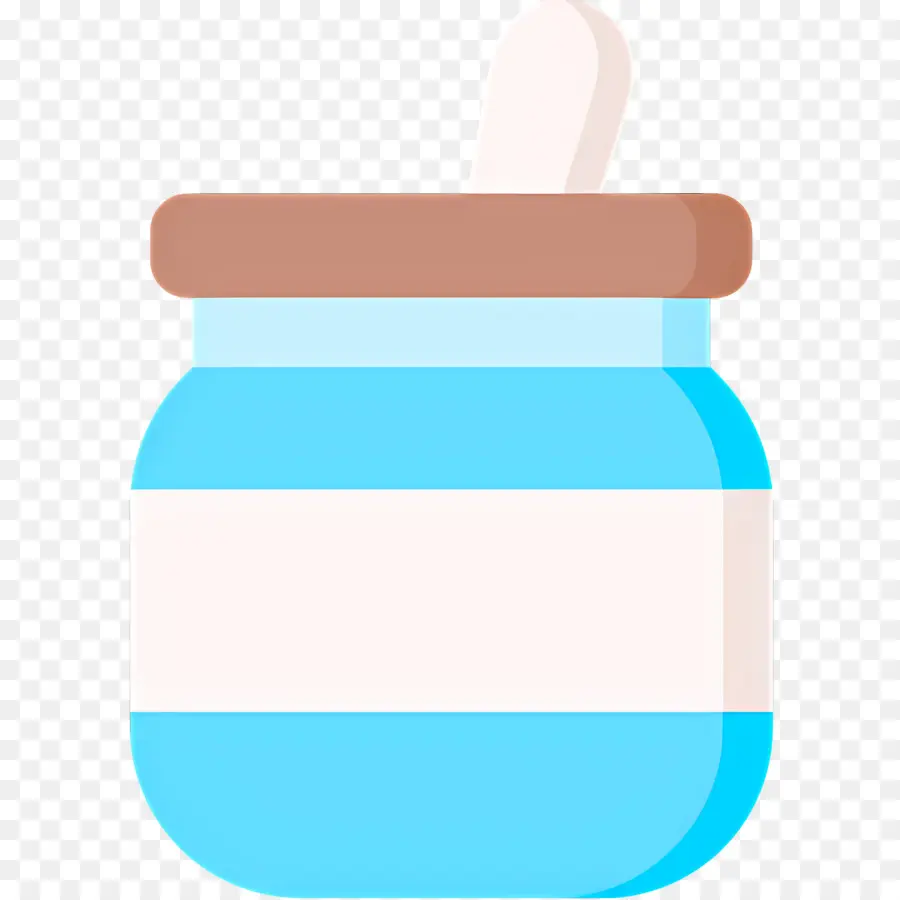 Comida Para Bebe，Tarro Azul PNG