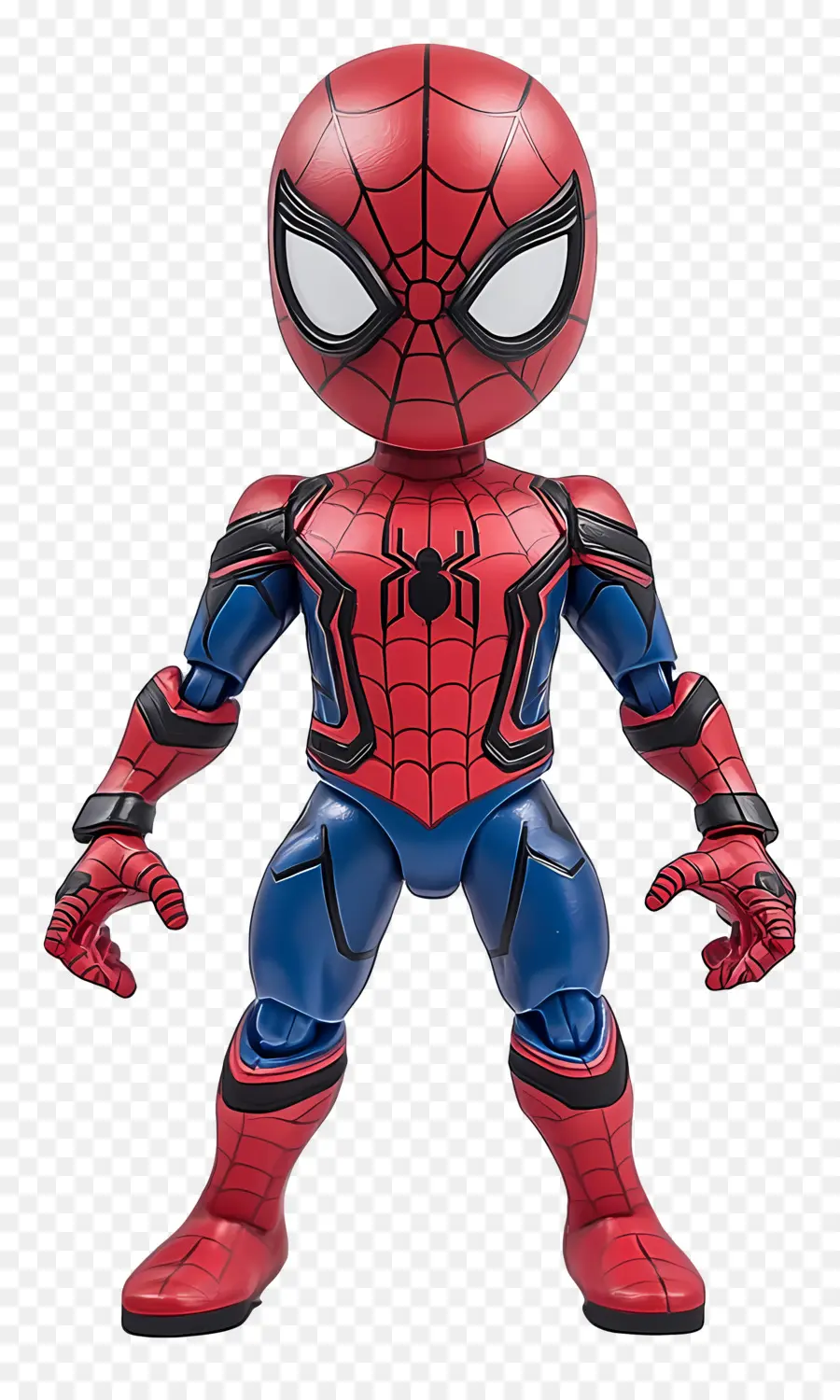 Hombre Araña De Pie，Hombre Araña De Dibujos Animados PNG