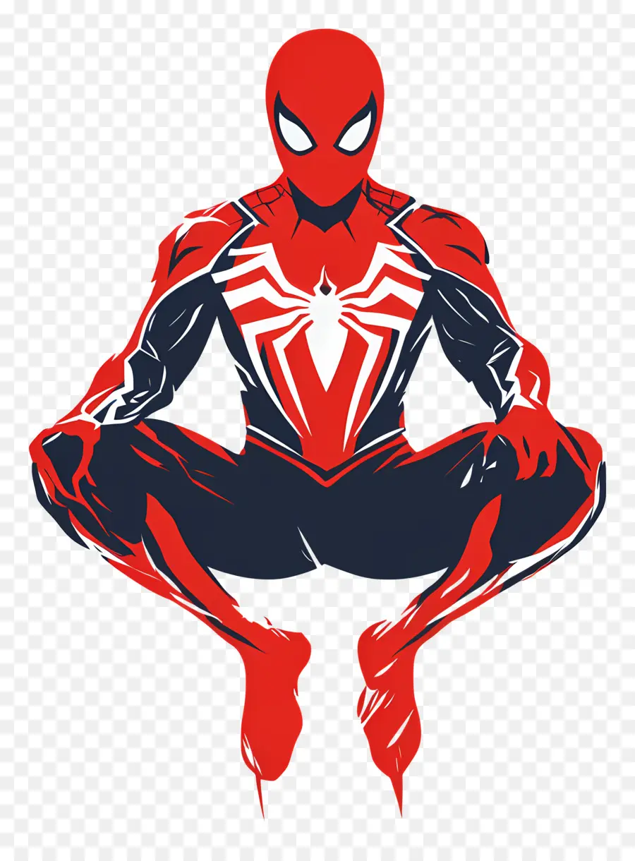 Hombre Araña De Pie，Hombre Araña Sentado PNG