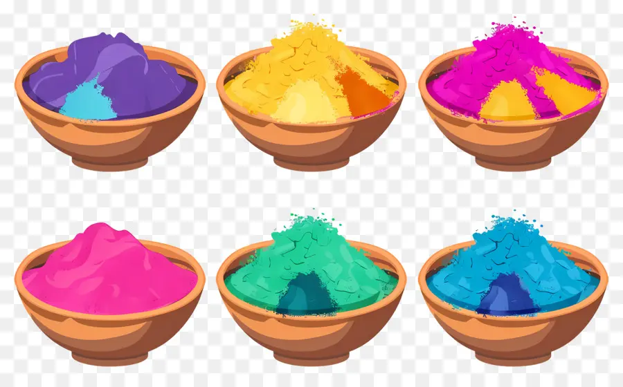 Fondo Holi，Polvos Coloridos PNG