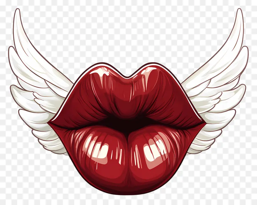 Beso Volando，Labios PNG