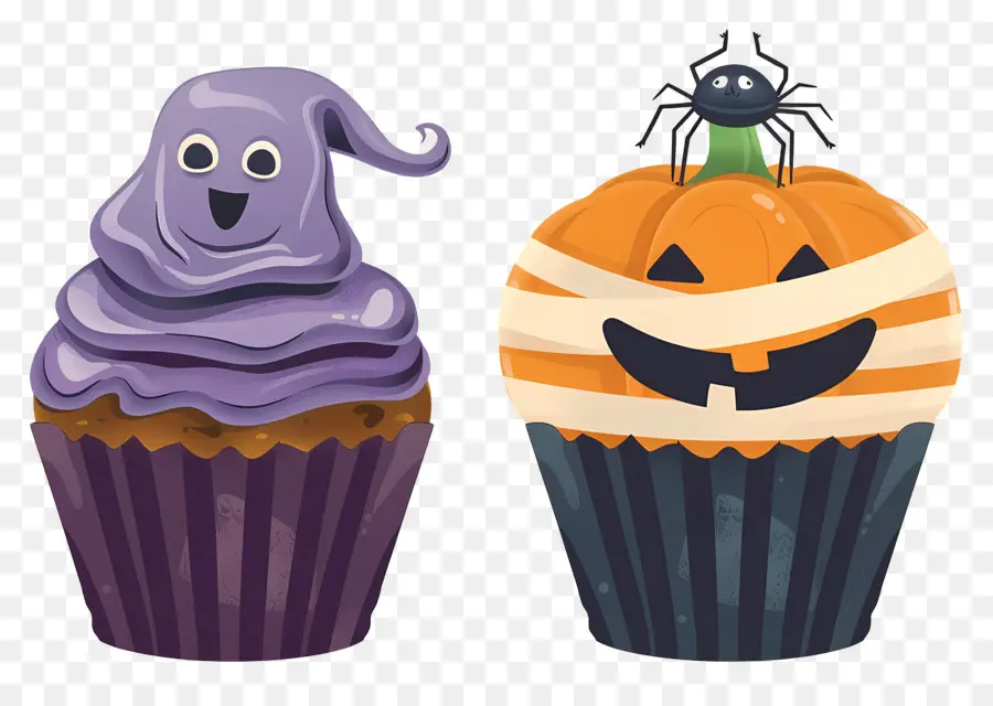 Pastelitos De Halloween，Fantasma PNG