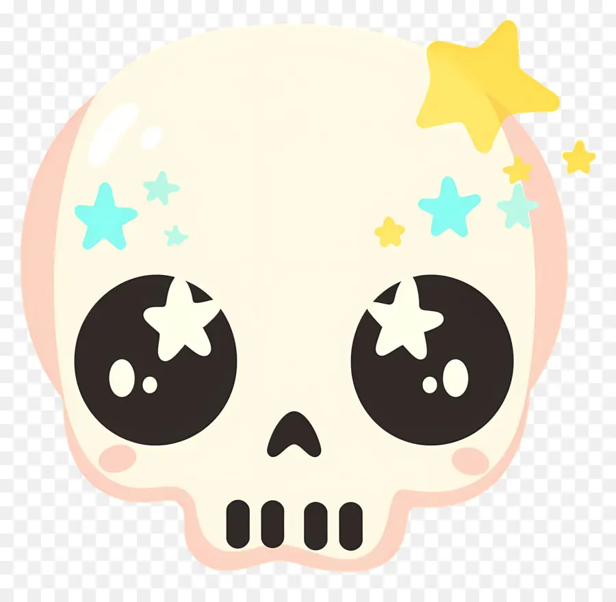 Calavera De Halloween，Linda Calavera PNG