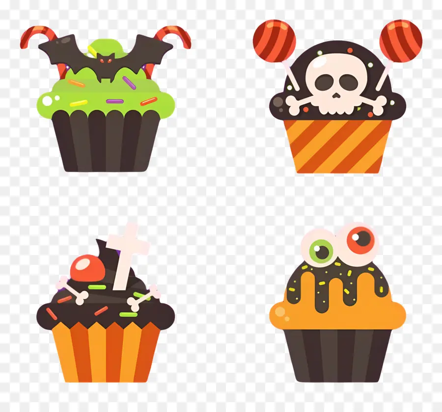 Pastelitos De Halloween，Postre PNG