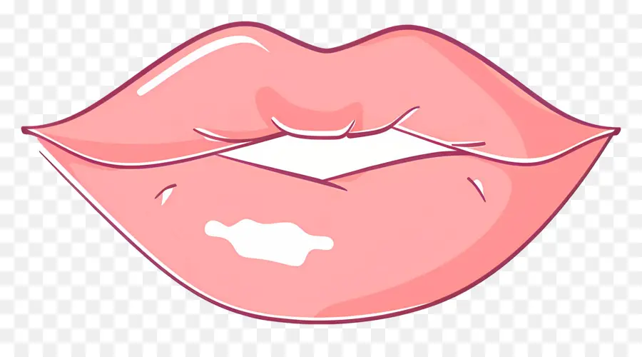 Beso Rosa，Labios PNG